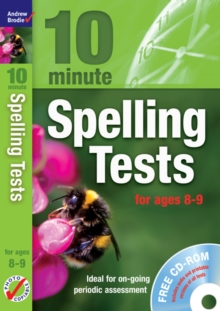Image for 10 minute spelling tests for ages 8-9