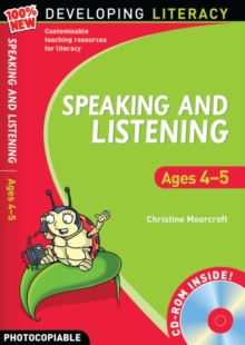 Image for Speaking and listening: Ages 4-5
