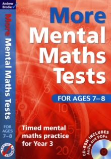 Image for More mental maths tests for ages 7-8  : timed mental maths practice for Year 3