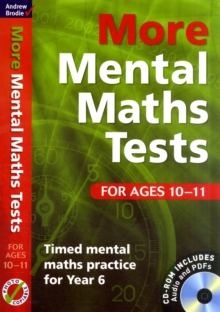Image for More mental maths tests for ages 10-11  : timed mental maths practice for Year 6