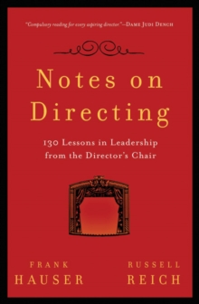 Image for Notes on directing  : 130 lessons in leadership from the director's chair