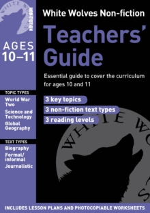 Image for White Wolves non-fiction teachers' guide: Ages 10-11