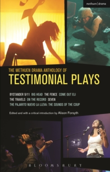 Image for The Methuen drama anthology of testimonial plays