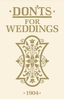 Image for Don'ts for weddings.