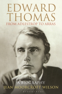 Image for Edward Thomas  : from Adlestrop to Arras