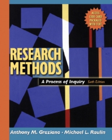 Image for Online Course Pack:Research Methods:A Process of Inquiry:United States Edition/Student Access Code Card for Research Methods Website