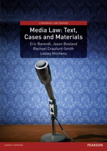Image for Media Law: Text, Cases and Materials
