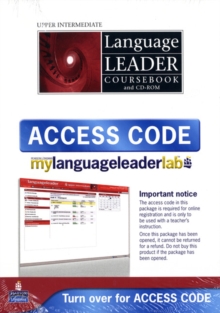 Image for Language Leader Upper Intermediate Coursebook and CD-ROM and LMS and Access Card Pack