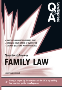 Image for Law Express Question and Answer: Family Law (Q&A Revision Guide)
