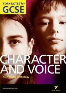 Image for AQA poetry anthology: Character and voice :