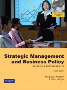 Image for Strategic management and business policy  : achieving sustainability