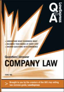 Image for Law Express Question and Answer: Company Law (Revision Guide)