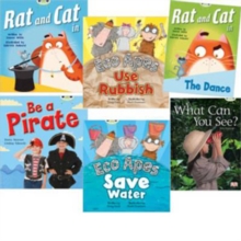 Image for Learn to Read at Home with Bug Club: Red Pack (Pack of 6 reading books with 4 fiction and 2 non-fiction)