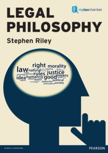 Image for Legal philosophy