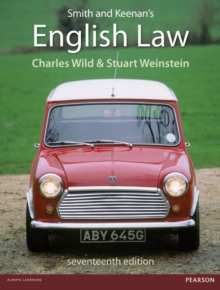 Image for Smith & Keenan's English law  : text and cases