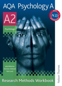 Image for AQA psychology A: A2 research methods workbook