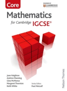 Image for Mathematics for IGCSE: Core student book