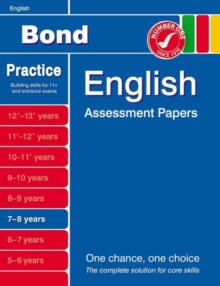 Image for Bond English assessment papers7-8 years