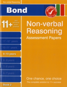 Image for Bond Non-Verbal Reasoning Assessment Papers 9-10 Years Book 2