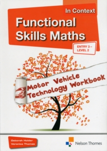 Image for Functional Skills Maths in Context Motor Vehicle Technology Workbook