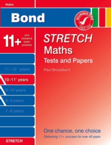 Image for Bond stretch maths tests and papers10-11+ years