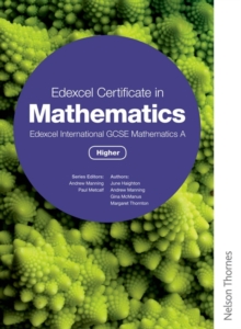 Image for Edexcel Certificate in Mathematics Edexcel International GCSE Mathematics A Higher