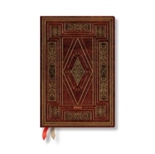 First Folio (Shakespeare’s Library) Mini 12-month Horizontal Hardback Dayplanner 2025 (Elastic Band Closure)