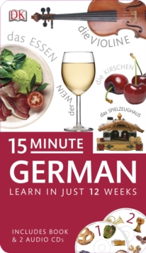 Image for 15 minute German  : learn in just 12 weeks