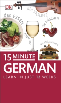 Image for 15 minute German  : learn in just 12 weeks