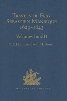Image for Travels of Fray Sebastien Manrique 1629-1643