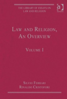 Image for The library of essays on law and religionVolume I,: Law and religion :