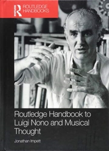 Image for Luigi Nono and musical thought