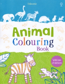 Image for Animal Colouring Book with Stickers