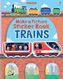 Image for Make a Picture Sticker Book Trains