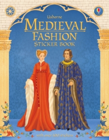 Historical Sticker Dolly Dressing Medieval Fashion