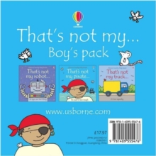 Image for That's Not My Pack - Boy