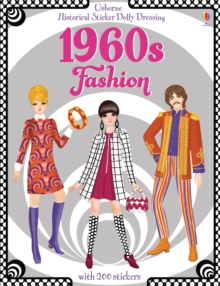 Historical Sticker Dolly Dressing 1960s Fashion