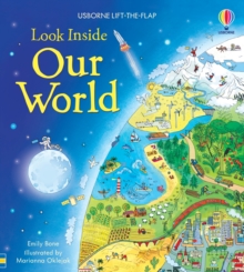 Image for Usborne look inside our world  : with 80 flaps to lift