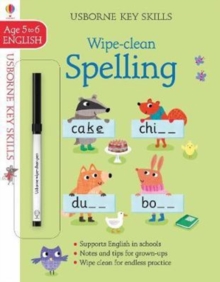 Image for Wipe-clean Spelling 5-6
