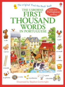 Image for The Usborne first thousand words in Portuguese