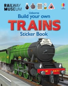 Image for Build Your Own Trains Sticker Book