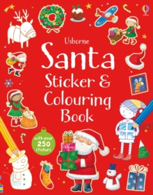 Image for Santa Sticker and Colouring Book