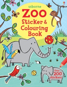 Image for Zoo Sticker and Colouring Book