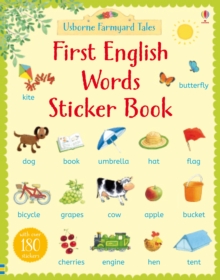 Image for Farmyard Tales First English Words Sticker Book