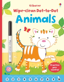 Image for Wipe-clean Dot-to-dot Animals