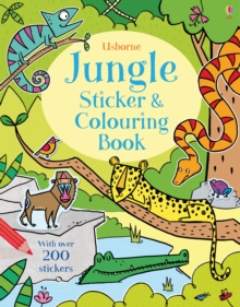 Image for Jungle Sticker and Colouring Book