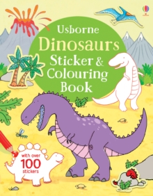 Image for Dinosaurs Sticker and Colouring Book