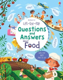 Image for Usborne lift-the-flap questions and answers about food