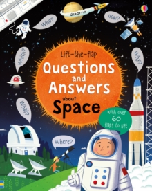 Image for Lift-the-flap questions and answers about space