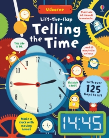 Image for Usborne lift-the-flap telling the time